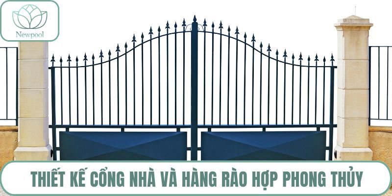 Cổng nhà và hàng rào