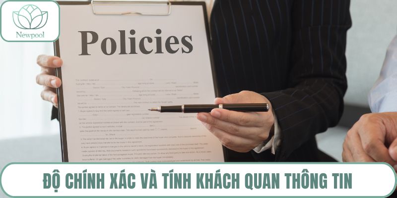 Độ chính xác và tính khách quan thông tin