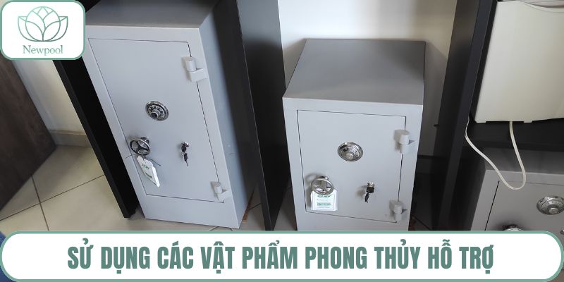 Sử dụng các vật phẩm phong thủy hỗ trợ